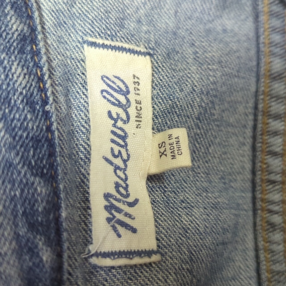 Madewell The Jean Denim Jacket XS - Picture 8 of 10